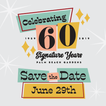 60th Anniversary Celebration at the Grand Opening of The Gardens North County District Park.