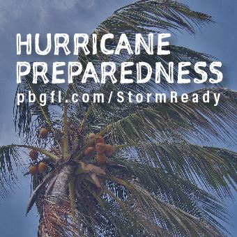 Hurricane Preparedness link to resources.