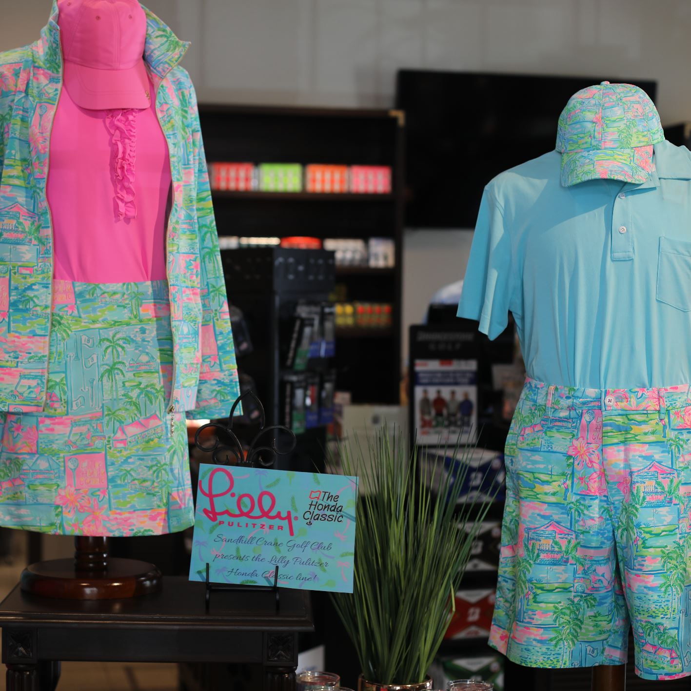 Honda Classic limited edition Lilly Pulizter print available in the golf shop.