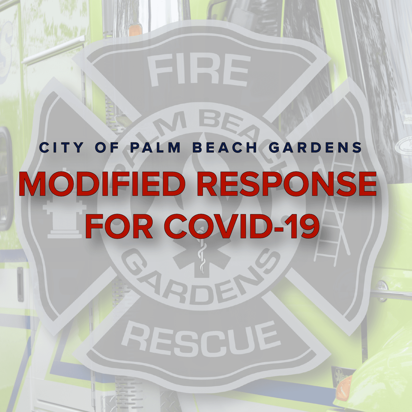 Modified Response for COVID-19