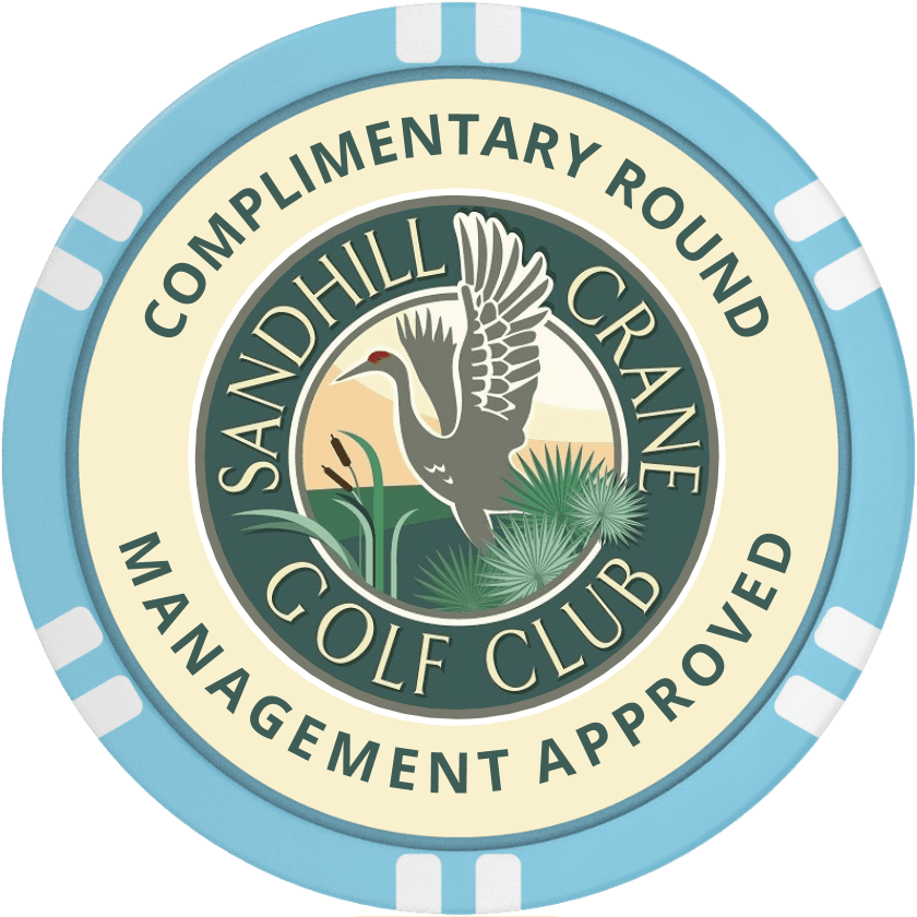 Management Comp Round Poker Chip