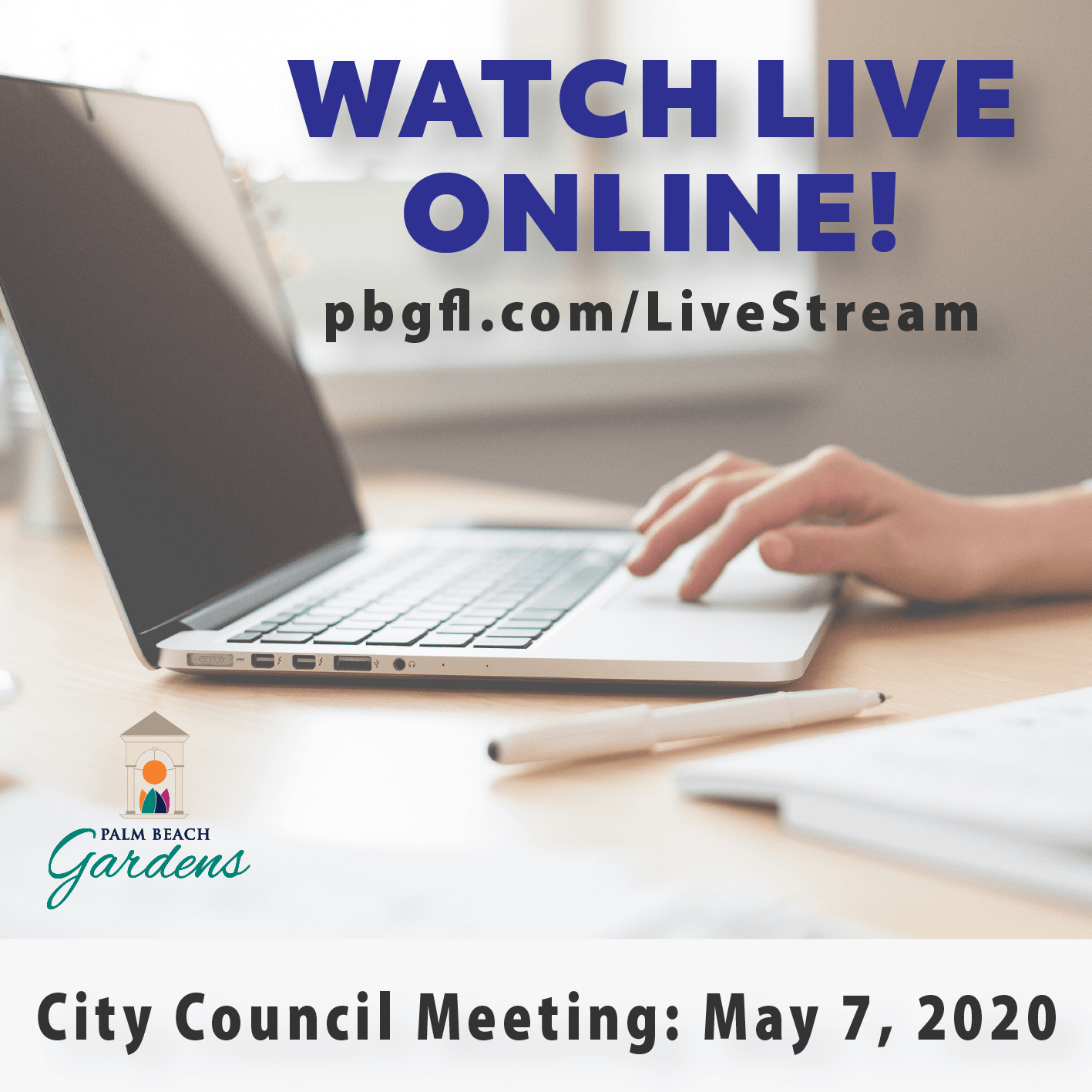 LiveStream City Council Meeting