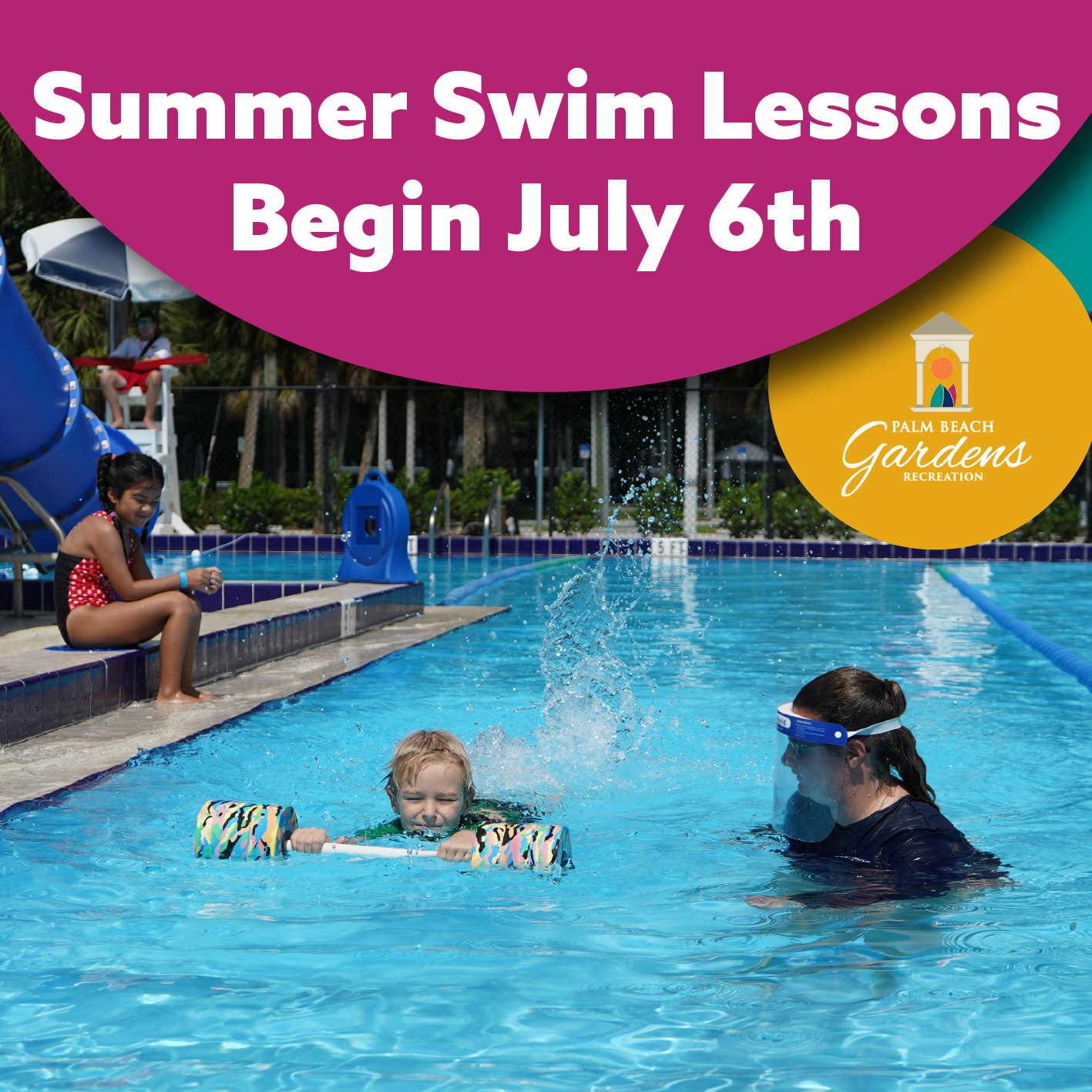 Summer Swim Lessons Begin July 6th!