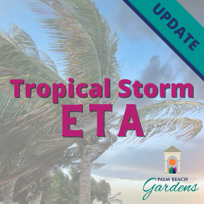 Tropical Storm Eta Closures.