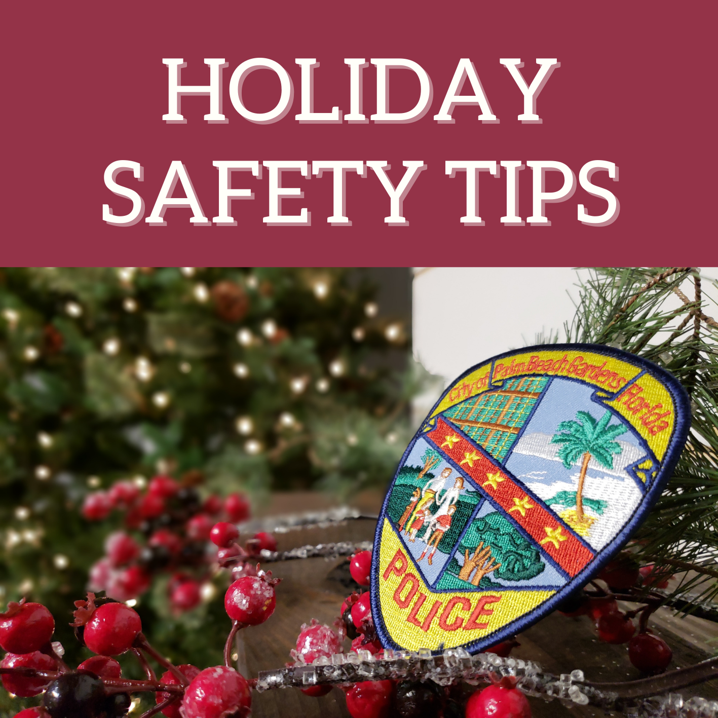 Holiday Safety Tips