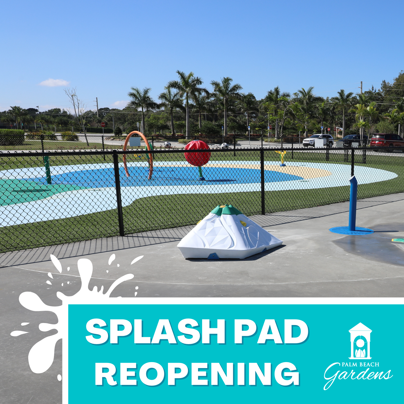 Splash Pad Reopening