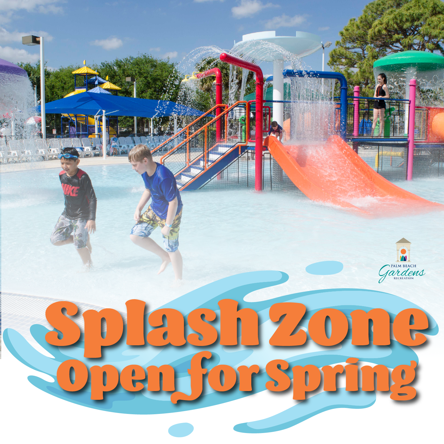 Splash Zone Open For Spring. 