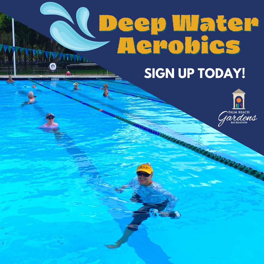 Deep Water Aerobics Class. Sign up today.