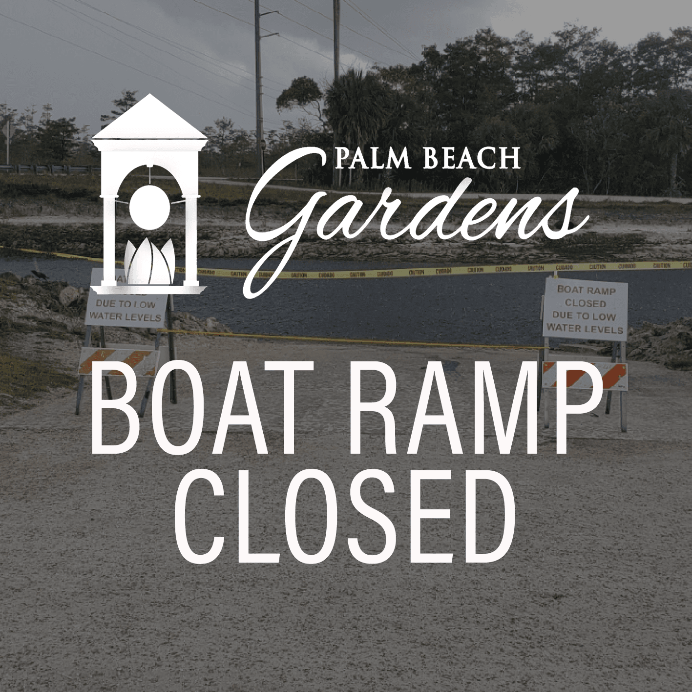 boat ramp at sandhill crane access park temporarily closed