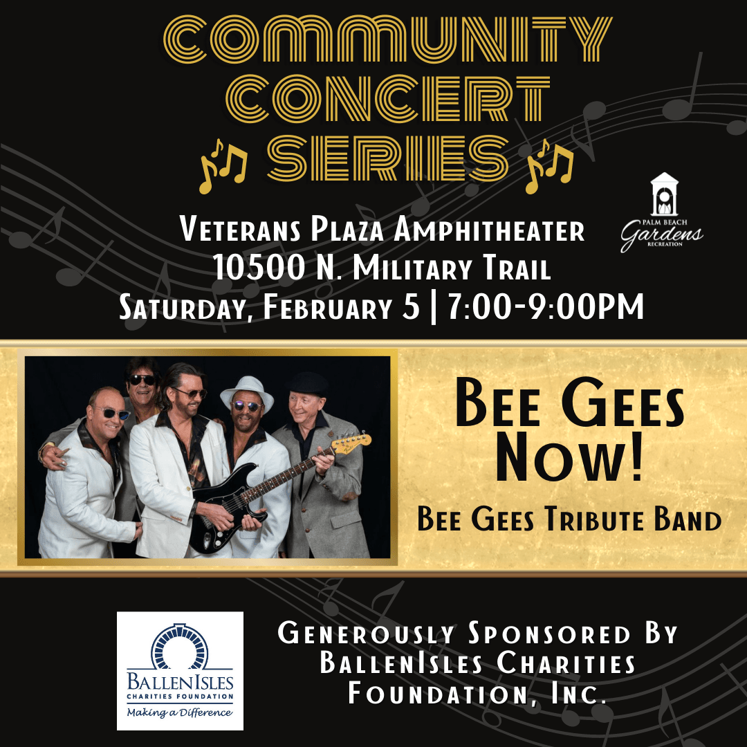 Concert Series Presents Bee Gees Now. 