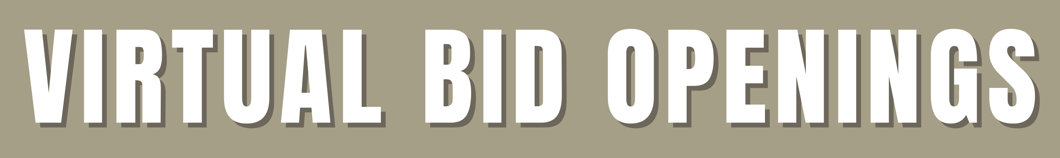 Virtual Bid Openings Clerk.