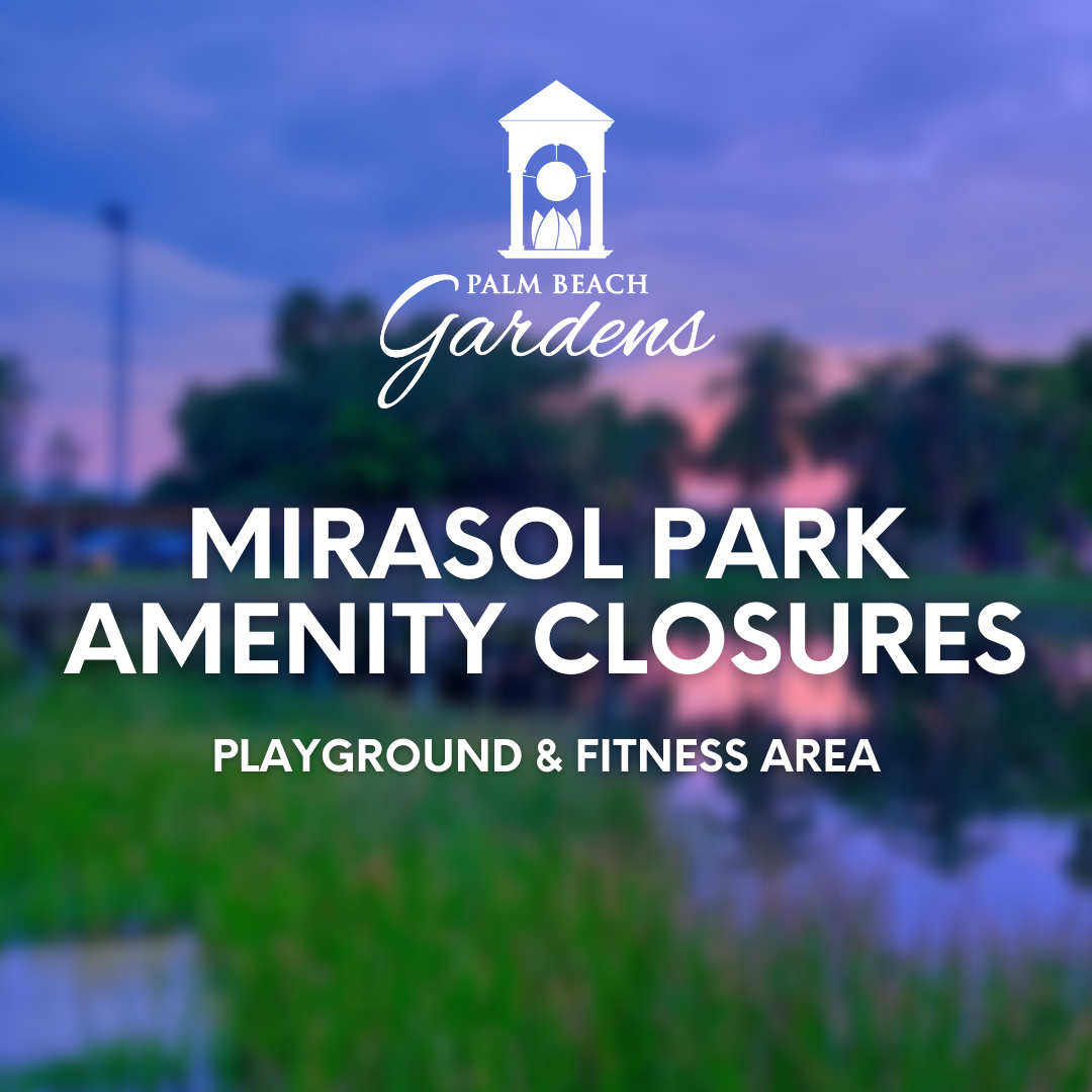 mirasol park amenity closures