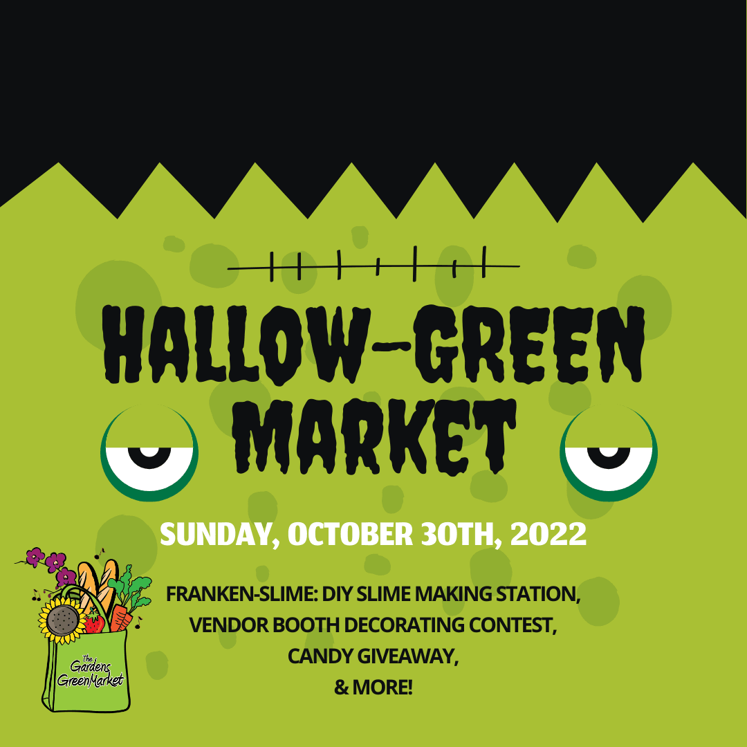 Hallow-GREEN at the GreenMarket on Sunday, October 30.