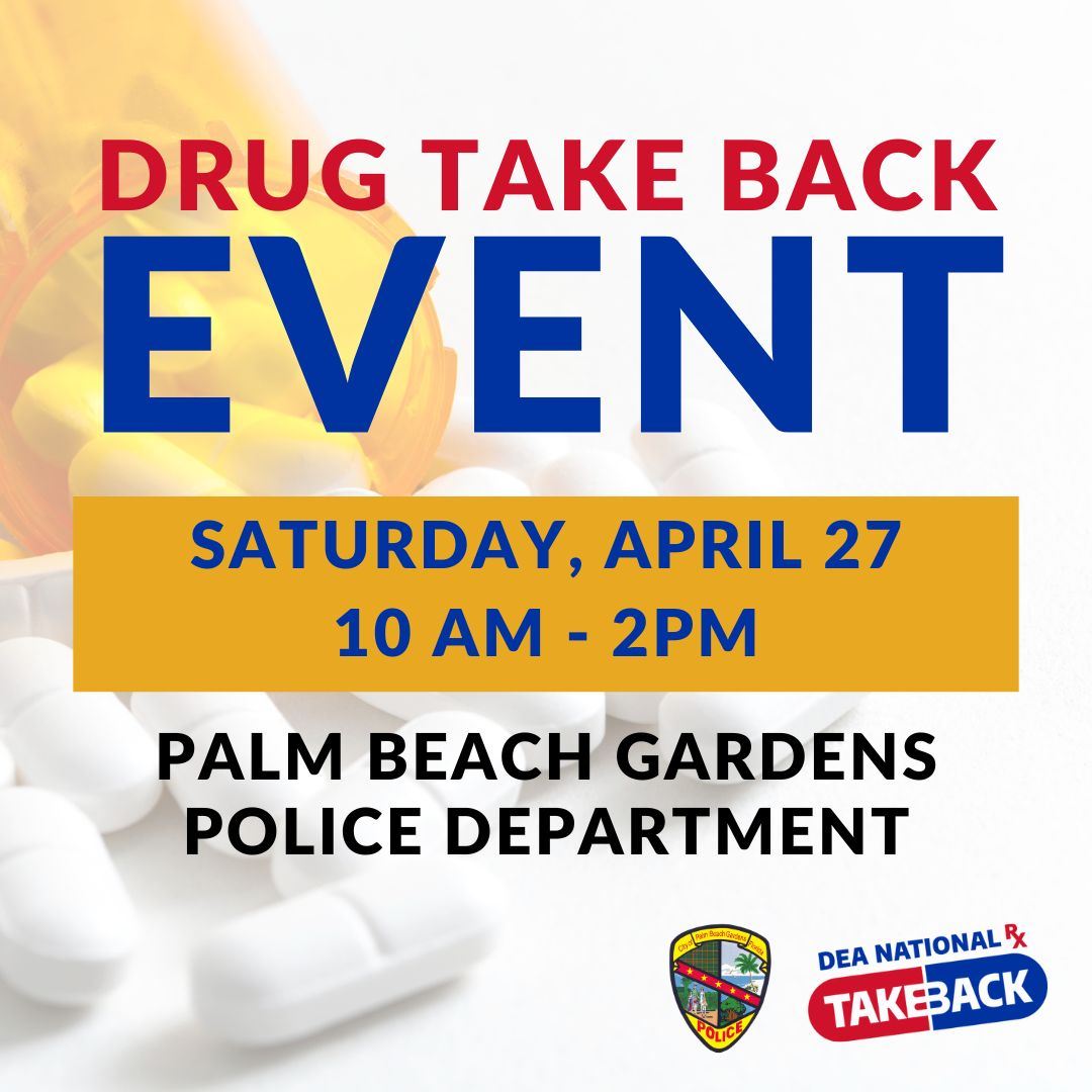 National Prescription Drug Take Back Day October 28 10 a.m. - 2 p.m.