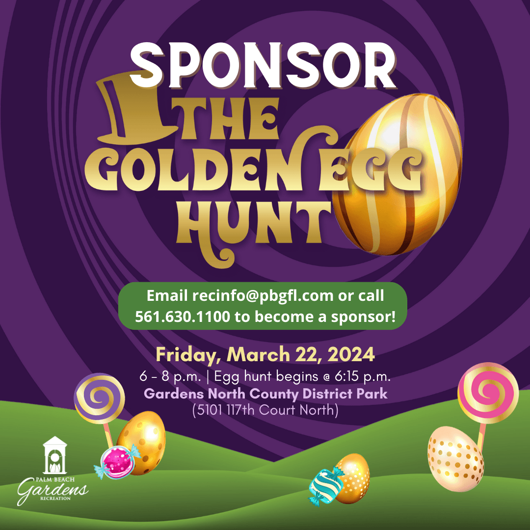 Sponsor the Egg Hunt.