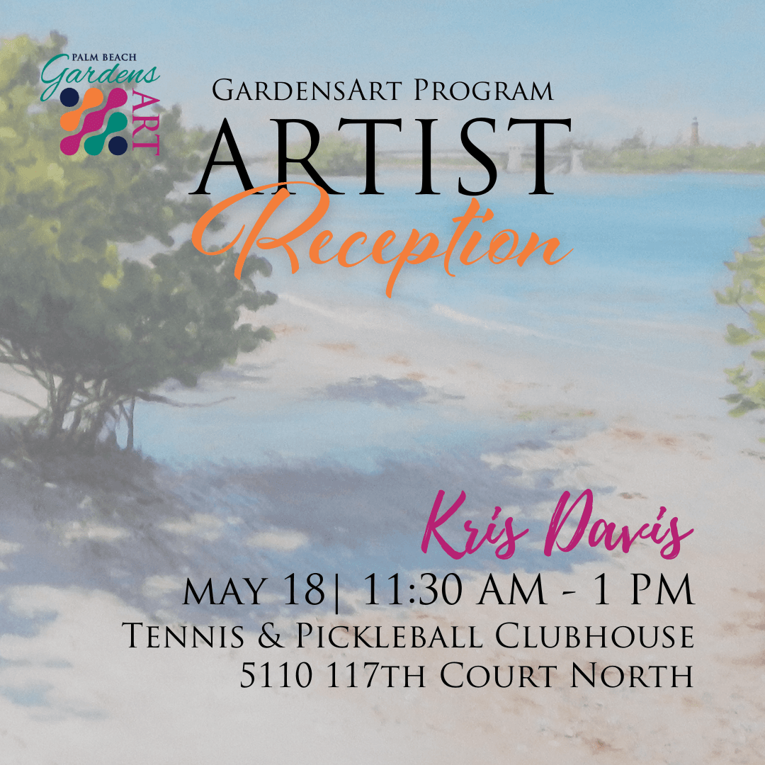 GardensArt Artist Reception: Kris Davis.