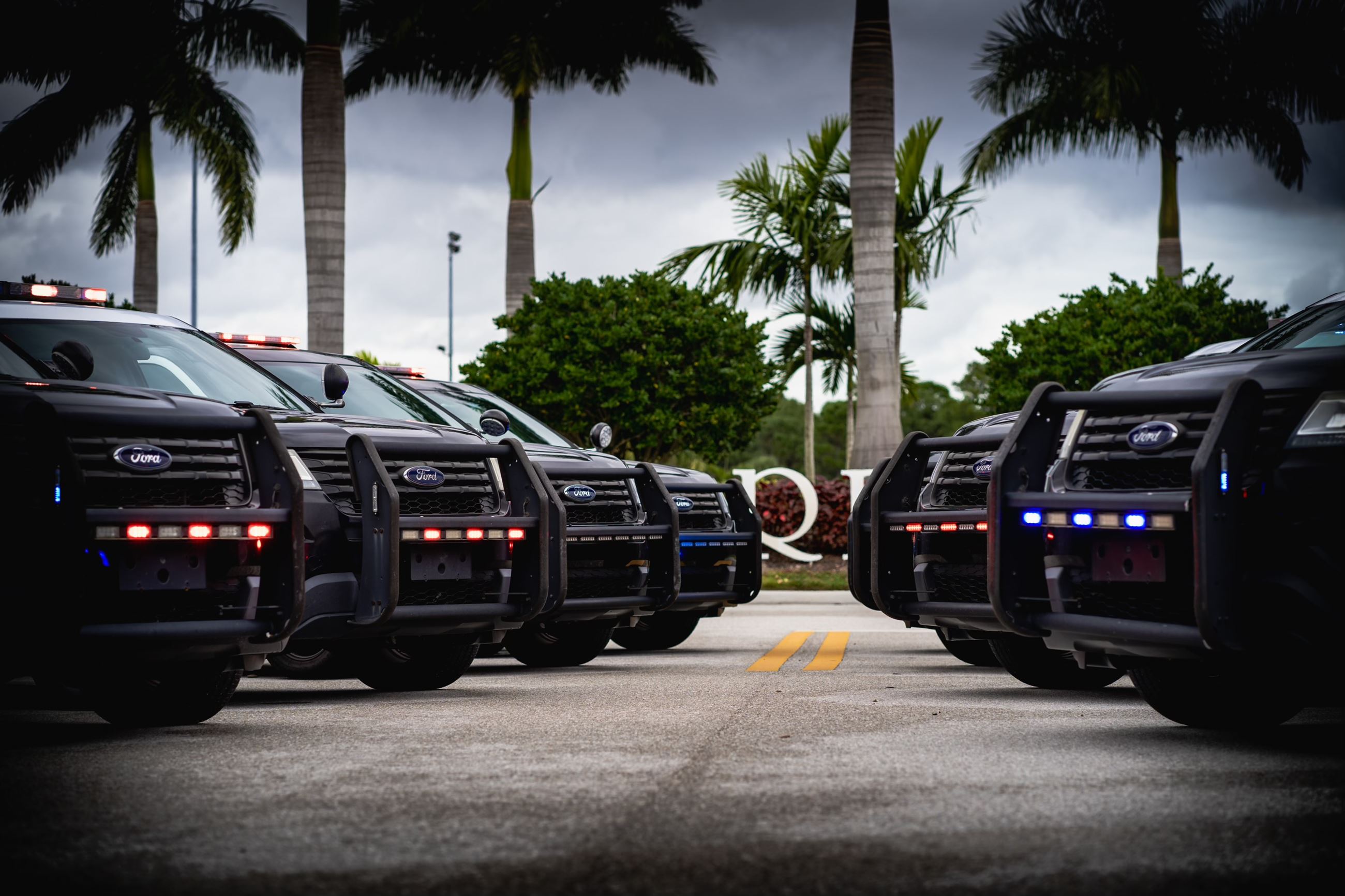 Palm Beach Gardens police fleet.