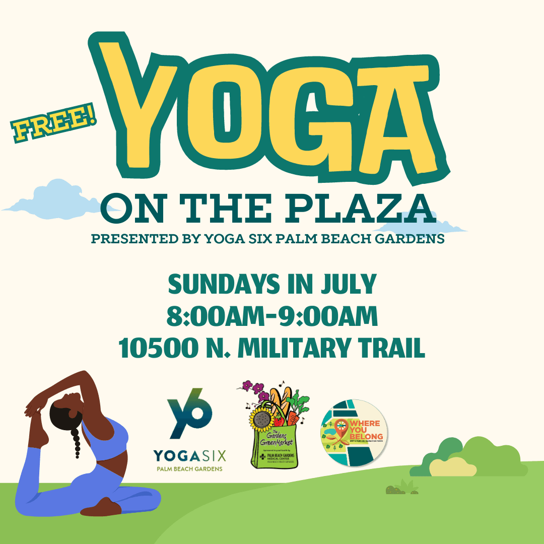 Yoga on the Plaza.
