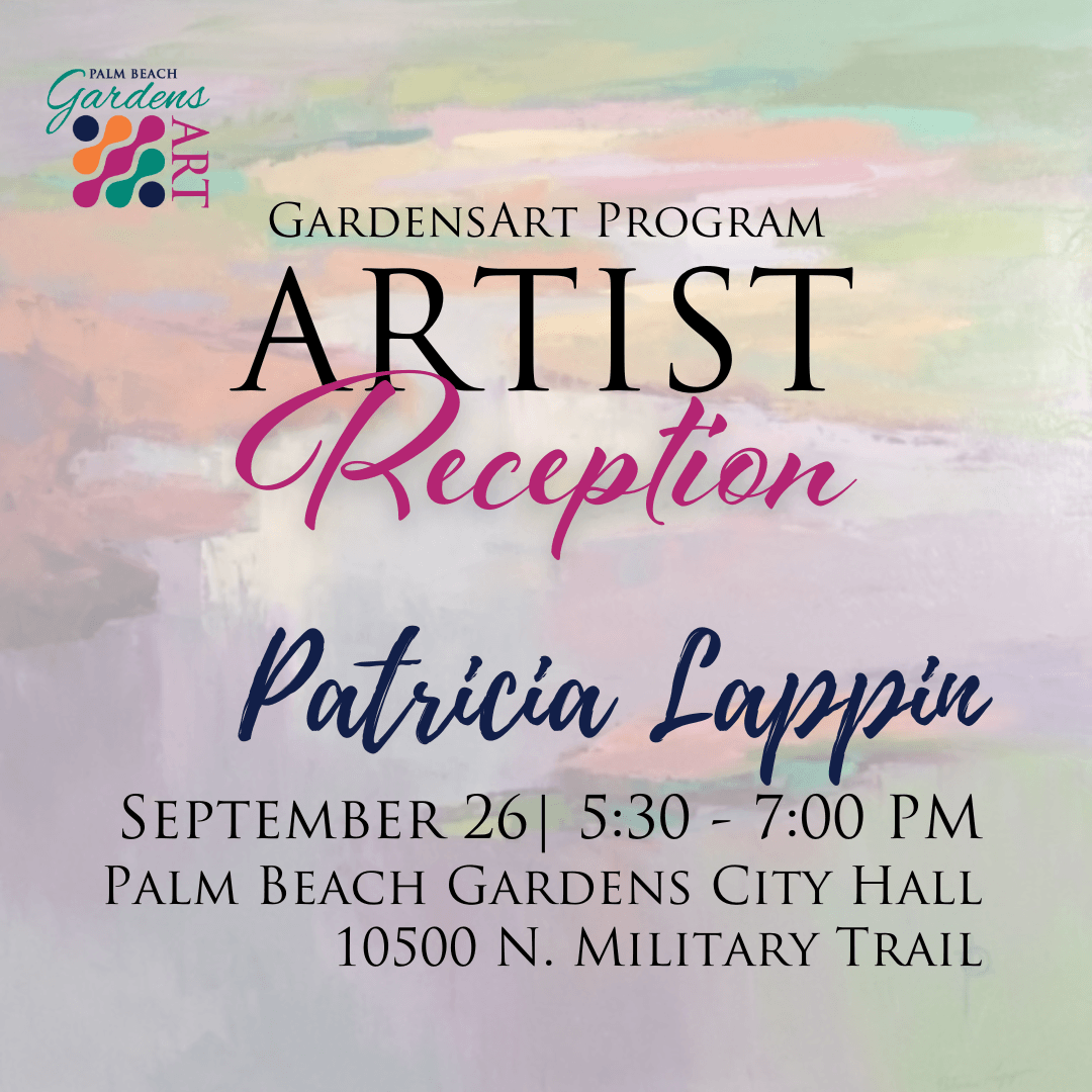 GardensArt Artist Reception Patricia Lappin.