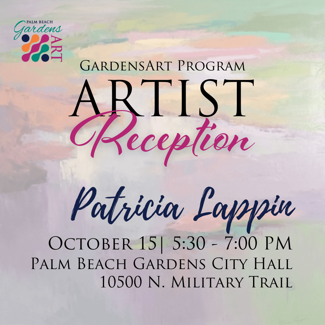 GardensArt Artist Reception Patricia Lappin.