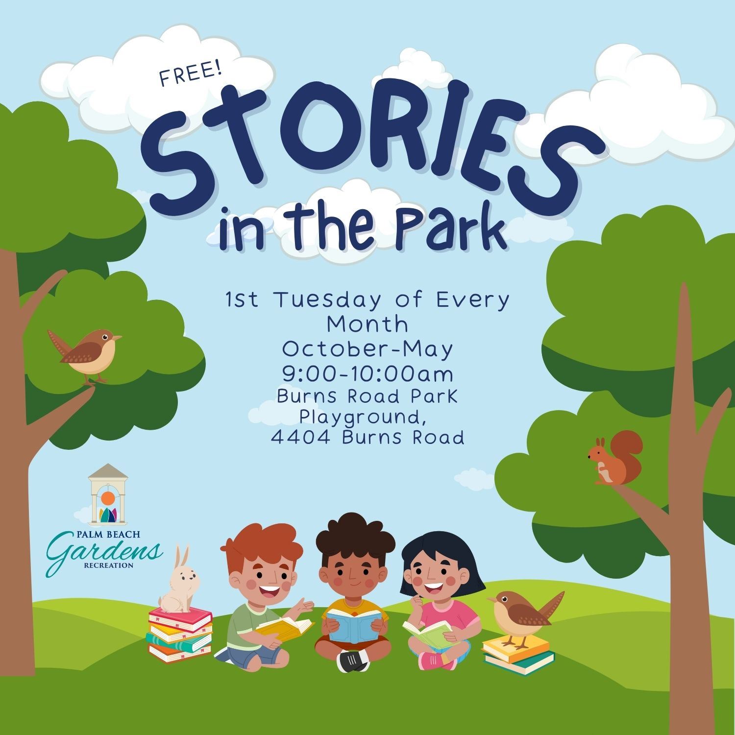 Stories in the Park (72 x 32 in) (Card (Square)) (1)