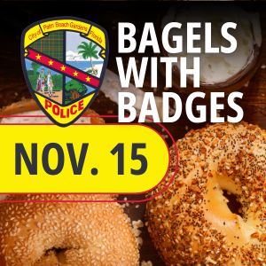 Bagels with Badges, Nov 15, 2025.