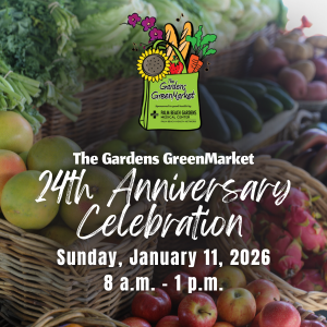 The Gardens GreenMarket 24th Anniversary Celebration.