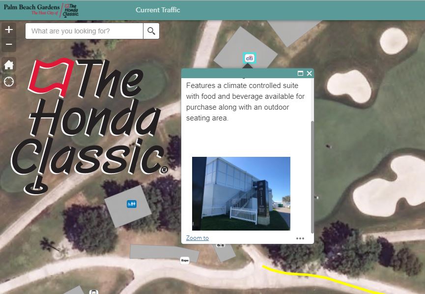 Event Map Screen Shot with Logo