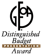 GFOA Distinguished Budget Presentation Award