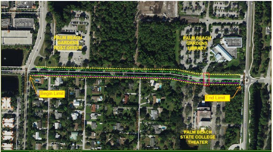 Fairchild Avenue Bike Lanes.