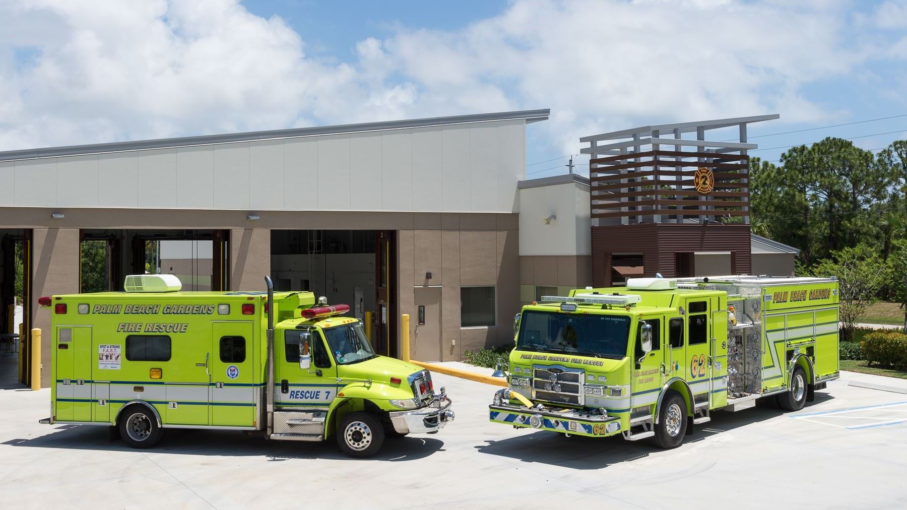 Station 62 with Apparatus